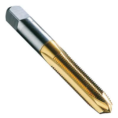5/8  11 PI HSS 3F Spiral Pointed Gun Tap - Plug Style - Gold (TiN) Coated - USA  • $40.87