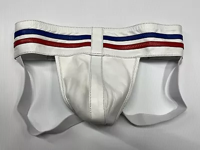 Leather Jockstrap Vintage Athletic Supporter Replica • $80