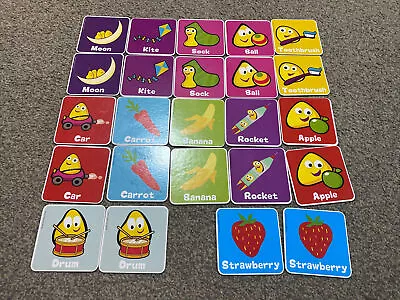 CBEEBIES Snap Pairs Memory Matching Match Cards Game Toddler 18+month 24 Cards • £3.50