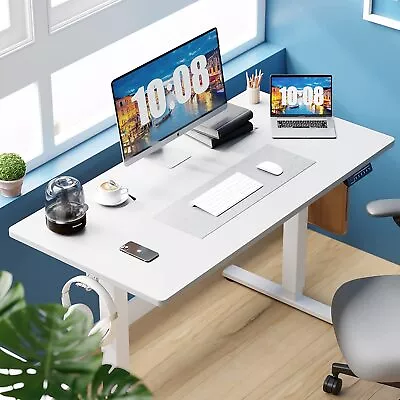 40“ 55  63” Modern Height Adjustable Electric Standing Desk Home Office Table • $147.25