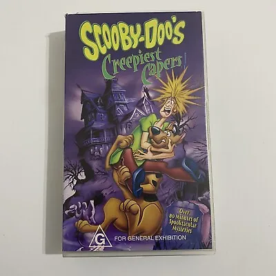 Scooby-Doo’s Creepiest Capers (VHS 1998) Cartoon Network TV Show Hanna-Barbera • $23
