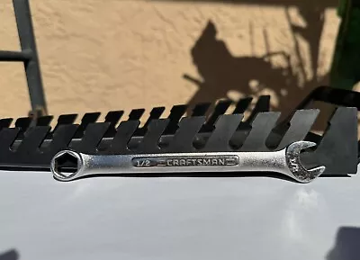 Craftsman  44385 6 Point - 1/2  SAE Combination Wrench USA Made VA Series • $10.99