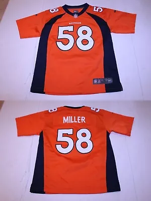 Youth Denver Broncos Von Miller L (14/16) Jersey (Orange) Nike • $49.99