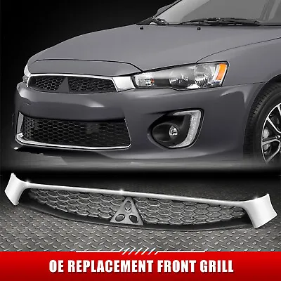 [Honeycomb Mesh]For 16-17 MIT Lancer ES/GT/SE/SEL OE Style Chrome Molding Grille • $134.18