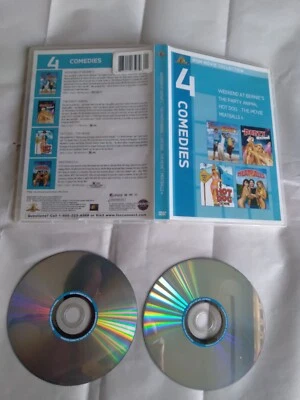 $19.99 • Buy Weekend At Bernies/The Party Animal/Hot Dog: The Movie/Meatballs 4 (DVD) Used