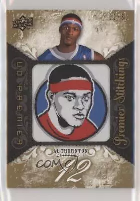 2008-09 UD Premier Premier Stitchings Level 1 /50 Al Thornton #PS-AT • $9.74