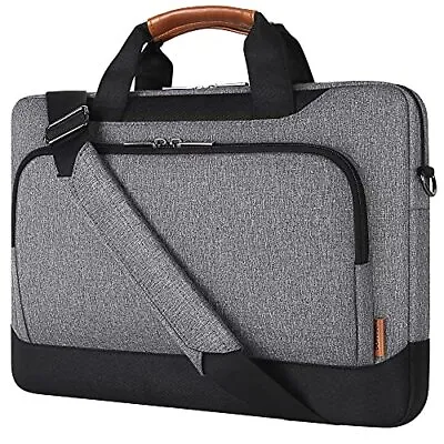 17-17.3 Inch Laptop Sleeve Business Briefcase Laptop Shoulder Bag • £33.99