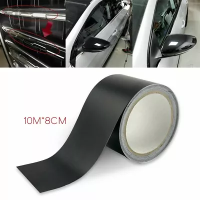 Stylish Black Out Chrome Delete Vinyl Wrap Stretchable And Long Lasting • $20.16