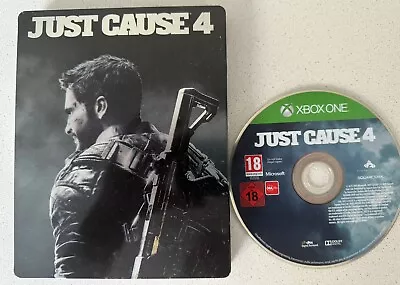 Just Cause 4 - Steel Book Collectors Edition - Xbox One -  FREE Shipping! • $19.95