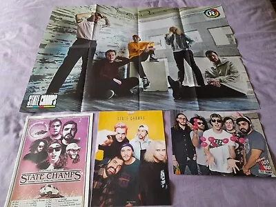 Kerrang Rock Sound STATE CHAMPS  MASSIVE  Double- Sided POSTER + POSTERS • £7.99