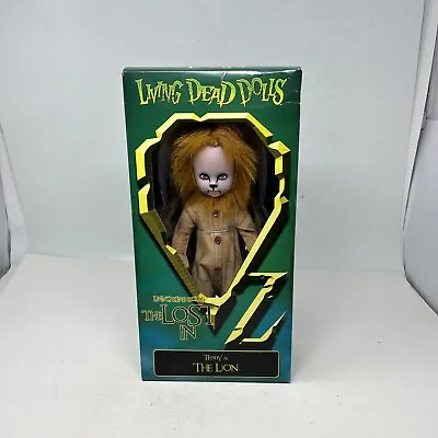 Living Dead Dolls Lost In Oz Teddy As The Lion 10  Doll #94510 • $43.94