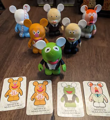 Disney Vinylmation Lot Of 6: Kermit Chaser Statler Waldorf Beaker Fozzie • $24.99