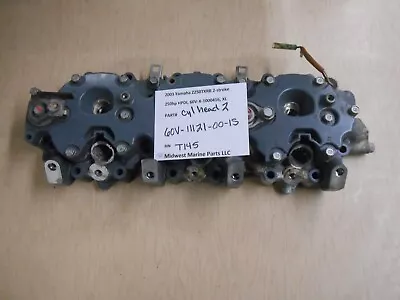 60V-11121-00-1S Yamaha 2003 Z250TXRB 250hp HPDI Cylinder Head #2 T145 • $85