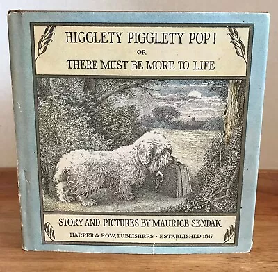 Higglety Pigglety Pop! First Edition First Printing Maurice Sendak HC W/ DJ 1st • $65