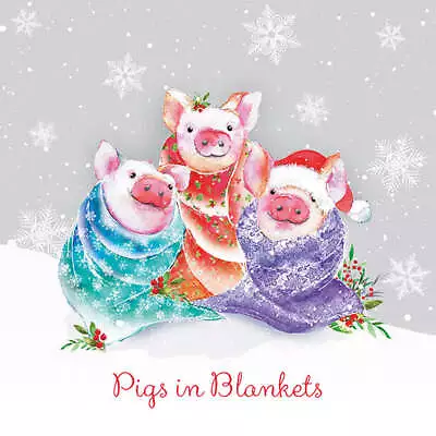 We Three Pigs Mind Charity Christmas Cards - Pack Of 10 • £1.74