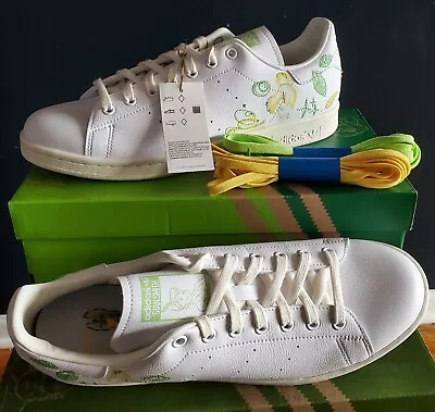 New  Adidas X Disney Peter Pan And Tinker Bell Stan Smith Men's Shoes Us 10 • $79.99