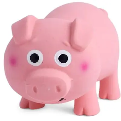 Petface Latex Oink Oink Pig Soft Chew Dog Toy • £7.39