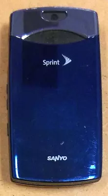 Sanyo Katana LX SCP-3800 - Blue & Silver ( Sprint ) Flip Phone - Very Rare Color • $29.74