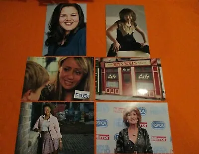 Georgia Taylor & Alexandra Mardell & Samia Ghadie 6x4 Photograph Set. Tv Corrie • £4.50