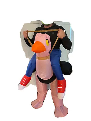 $25.99 • Buy Rubie’s Inflatable Adult Ride On Ostrich Costume