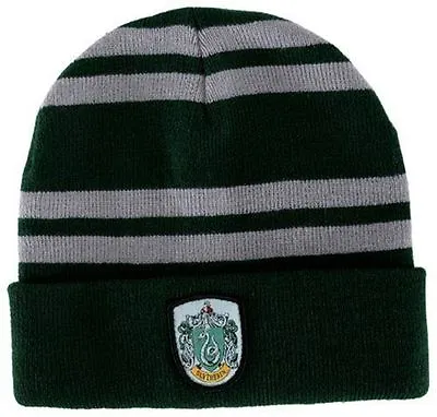 New Harry Potter Slytherin  House Cosplay Costume Winter Warmth Beanie Hat • $7.99