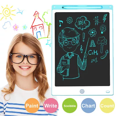 ??12  LCD Writing Tablet Magic Drawing Pad Doodle Board Kids Preschool Education • $11.36