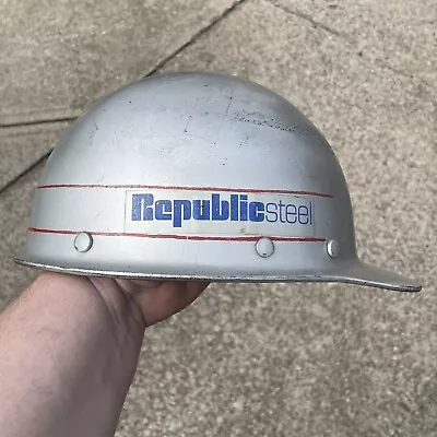 Vintage Hard Hat MSA Skullgard Mine Safety Appliances Republic Steel Cap Helmet • $149.99
