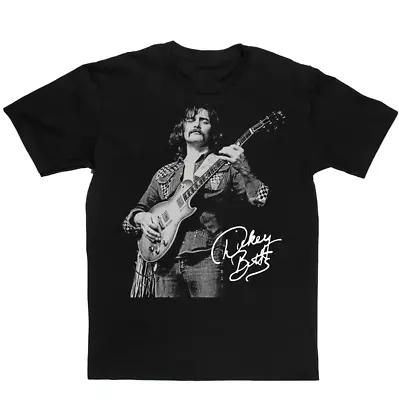 Vtg Dickey Betts In Music Tour Heavy Cotton Black All Size Unisex Shirt MM1336 • $18.04