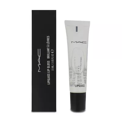 MAC 15ml Lipglass Lip Gloss Glass-Like Shine Clear Lip Balm • £19