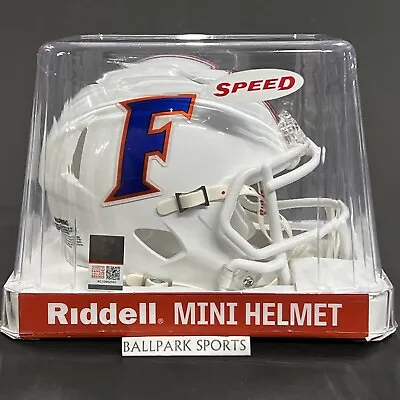 FLORIDA GATORS Speed Mini Helmet Riddell NCAA White Alternate New! • $39.99