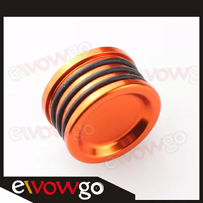 Orange Aluminum Racing Camshaft Seal Cap Plug For Honda B16 B18 B20 H22 H23 • $5.63