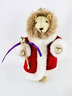 Midwest Of Cannon Falls Heart Felts LIONEL Lion King 5.5  Christmas Ornament • $29.99