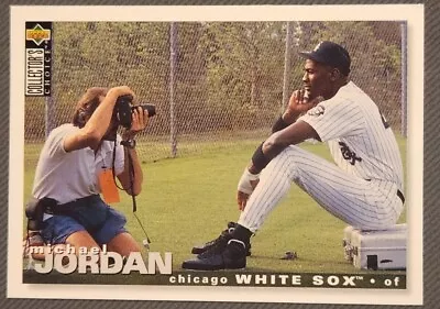 1995 Upper Deck Collectors Choice Michael Jordan Chicago White Sox #500 • $1.75