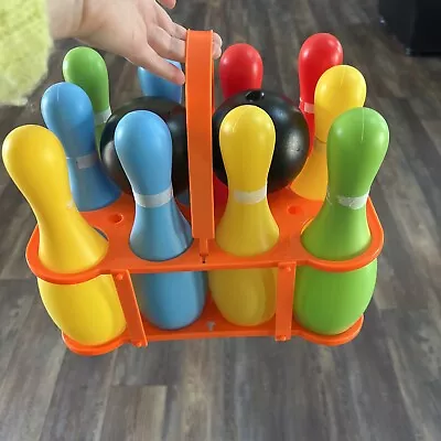 Kids Plastic Bowling Pins Set • $10