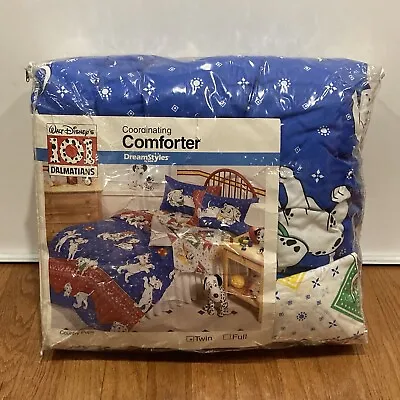 VTG Disney 101 Dalmatians Kids Twin Bed Set - Comforter Sheets & Pillow Case • $79.99