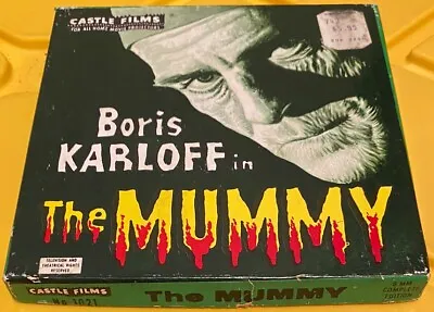 Vintage Castle Films #1021 THE MUMMY Boris Karloff 8mm Movie In Box Nice Copy! • $47.99