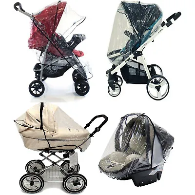 £19.95 • Buy Rain Cover To Fit Bebecar Carrycot, Carseat, Pushchair & Pram! - FAST SHIPPING!