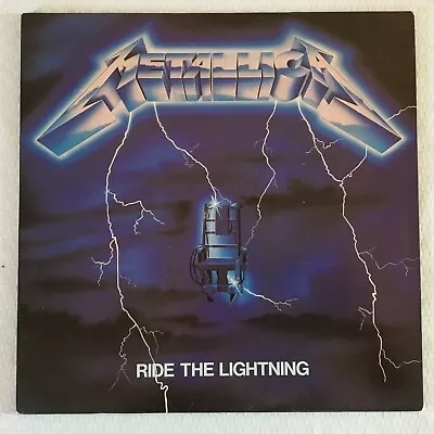 Metallica - Ride The Lightning + Inner - A-1u / B-2u - Good+ • £16