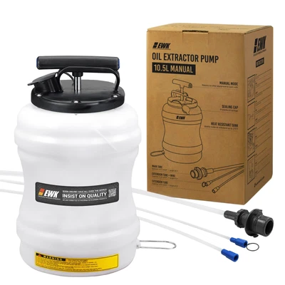 $89.98 • Buy EWK Patented 10.5L Manual Oil Extractor Pump Oil Changer  For Automobile Fluids