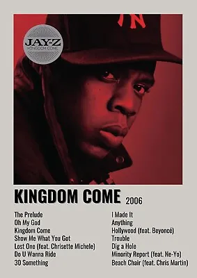 Jay Z A3 Size Lovely Music Album Style Poster! • £5.89