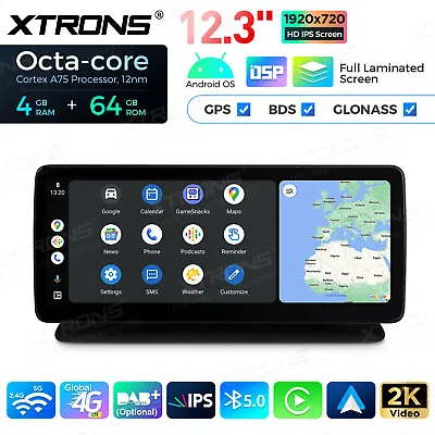 12.3  Android 13 8-Core 64GB CarPlay Stereo GPS Navi WIFI For Benz CLS-W218 C218 • $425.99