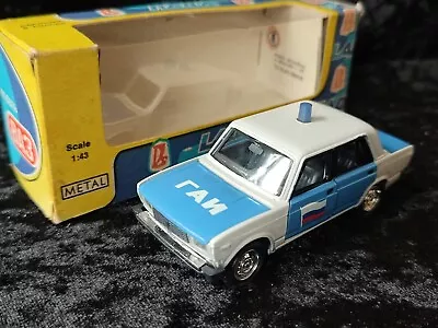 USSR Model Lada VAZ-2015 BA3-2015 Police 1:43 Boxed • $87.03