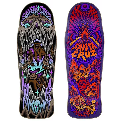 Santa Cruz Old School Skateboard Decks 2-Pack Winkowski Black And Purple 10.34  • $109.95