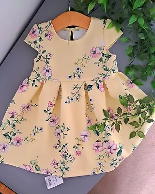£3.20 • Buy Baby Girl 12-18 Months BNWT George Superthick Soft Dress