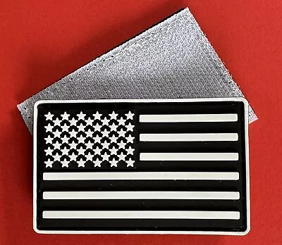 USA Flag Patch Waterproof PVC Military Army Stars & Stripes Tactical Airsoft • $6.21