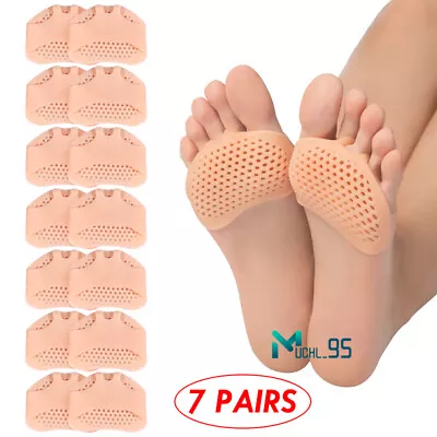 7 Pairs Of Metatarsal Pads For Women's And Men's Ball Of Foot Cushion Reusable • $9.71