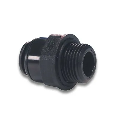 £5.75 • Buy John Guest Straight Adaptor Male 1/2  BSP 12mm Push Fit Water Connector WS1214