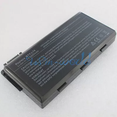 6Cell Battery For MSI A5000 A6000 A6200 A7000 CR610 CR630 BTY-L74 BTY-L75 • $20.05