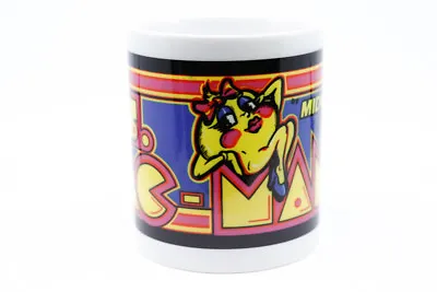 Ms. Pac Man Video Game 11oz Coffee Mug Sublimated Retro 80s Arcade • $17.50