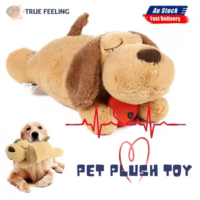 $23.99 • Buy Pets Toy Heartbeat Soft Plush Sleeping Buddy Pet Dog Anxiety Behavioral Aid